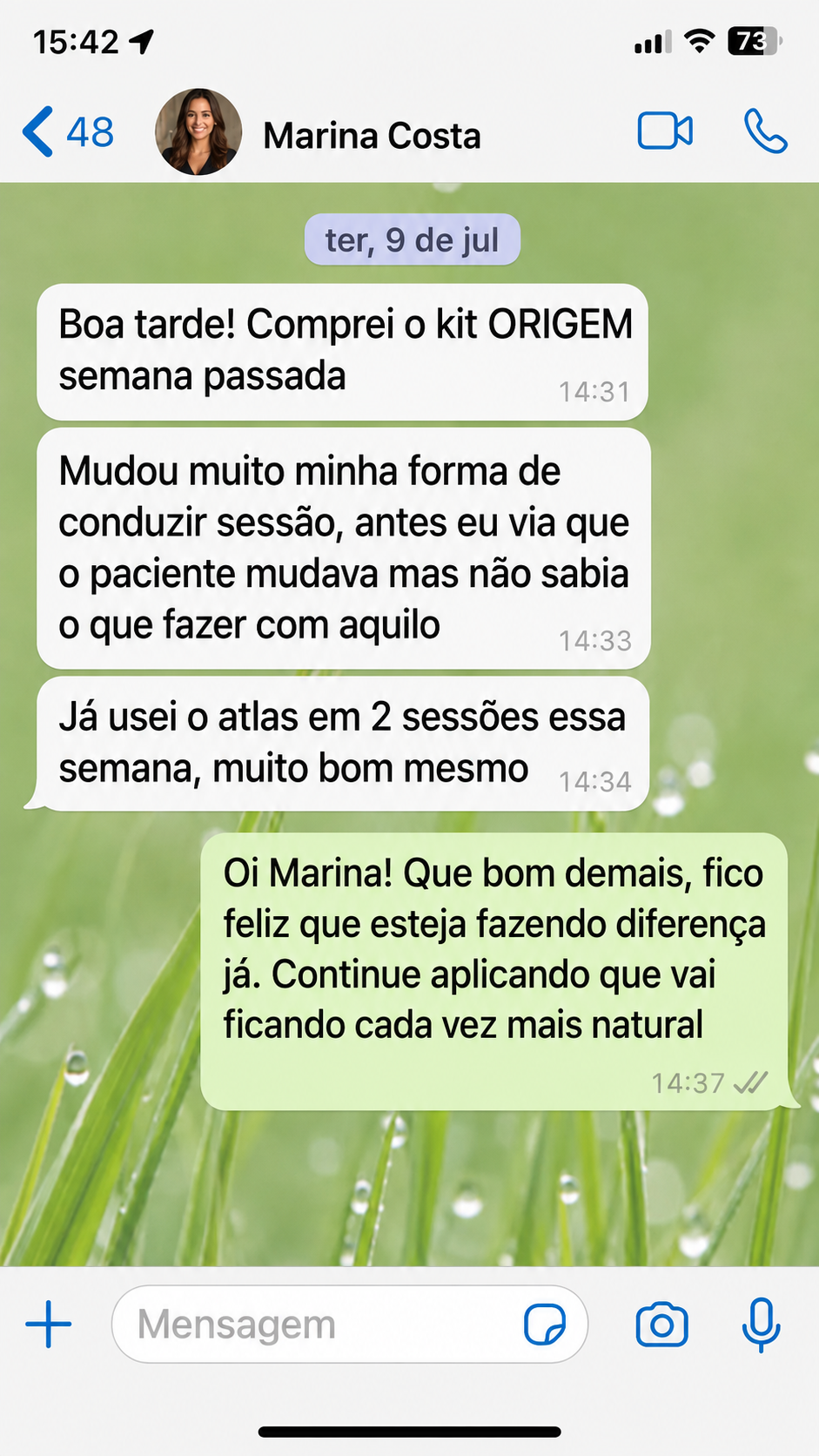 Relato sobre o Atlas Visual